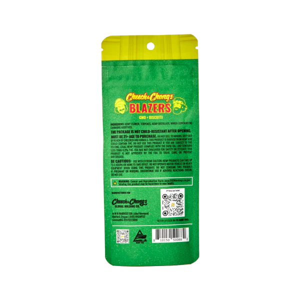 GMO + Biscotti Premium THCa Prerolls (2-pack, 2 g)