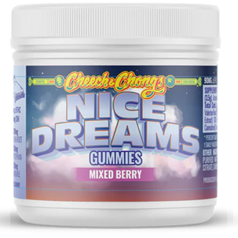 Nice Dreams THC + CBN Gummies - Mixed Berry (90 mg THC + 150 mg CBD)