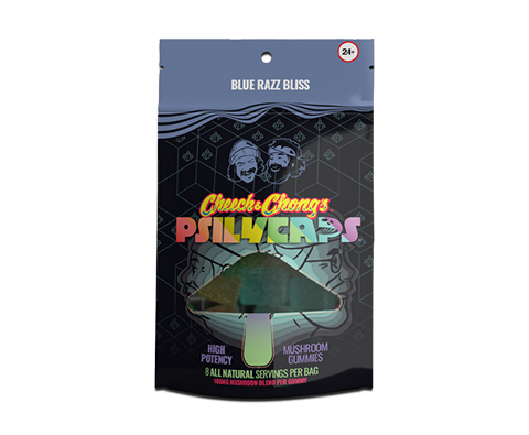 Psilycaps Legal Magic Mushroom Gummies - Blue Razz Bliss