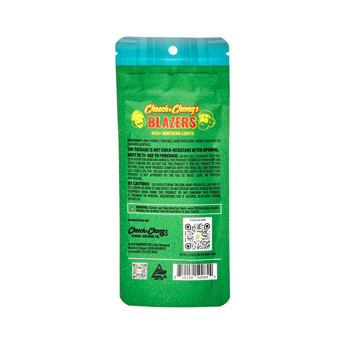 RS11 + Northern Lights Premium THCa Prerolls (2-pack, 2 g)