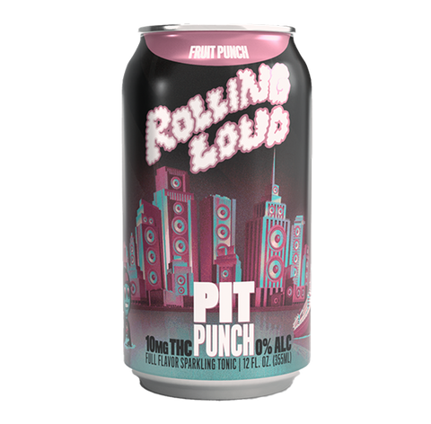 THC Fruit Punch (4-pack, 10 mg each) - Cheech & Chong x Rolling Loud