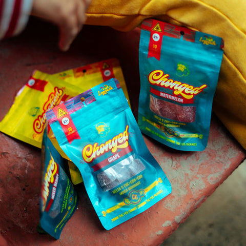 Indica Delta-9 THC Gummies - Watermelon (200 mg THC + 50 mg CBC + 50 mg CBG)