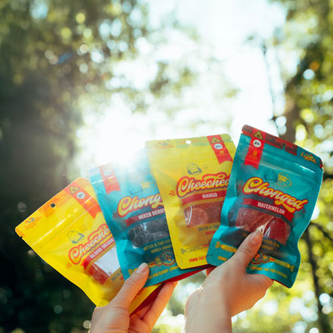 Indica Delta-9 THC Gummies - Mixed Berry  (200 mg THC + 50 mg CBC + 50 mg CBG)