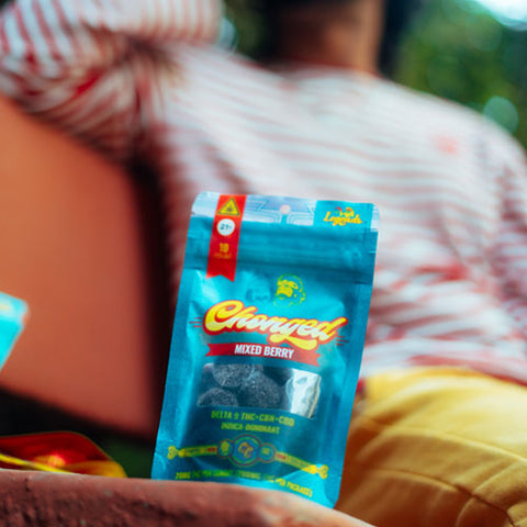 Indica Delta-9 THC Gummies - Mixed Berry  (200 mg THC + 50 mg CBC + 50 mg CBG)