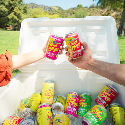 Delta-9 THC Seltzer  - Grapefruit Twist  (4-pack, 5 mg each)