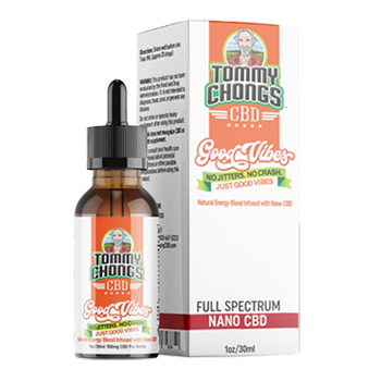 Good Vibes Full-Spectrum Nano CBD Tincture  (100 mg CBD + 3,000 mg Caffeine)